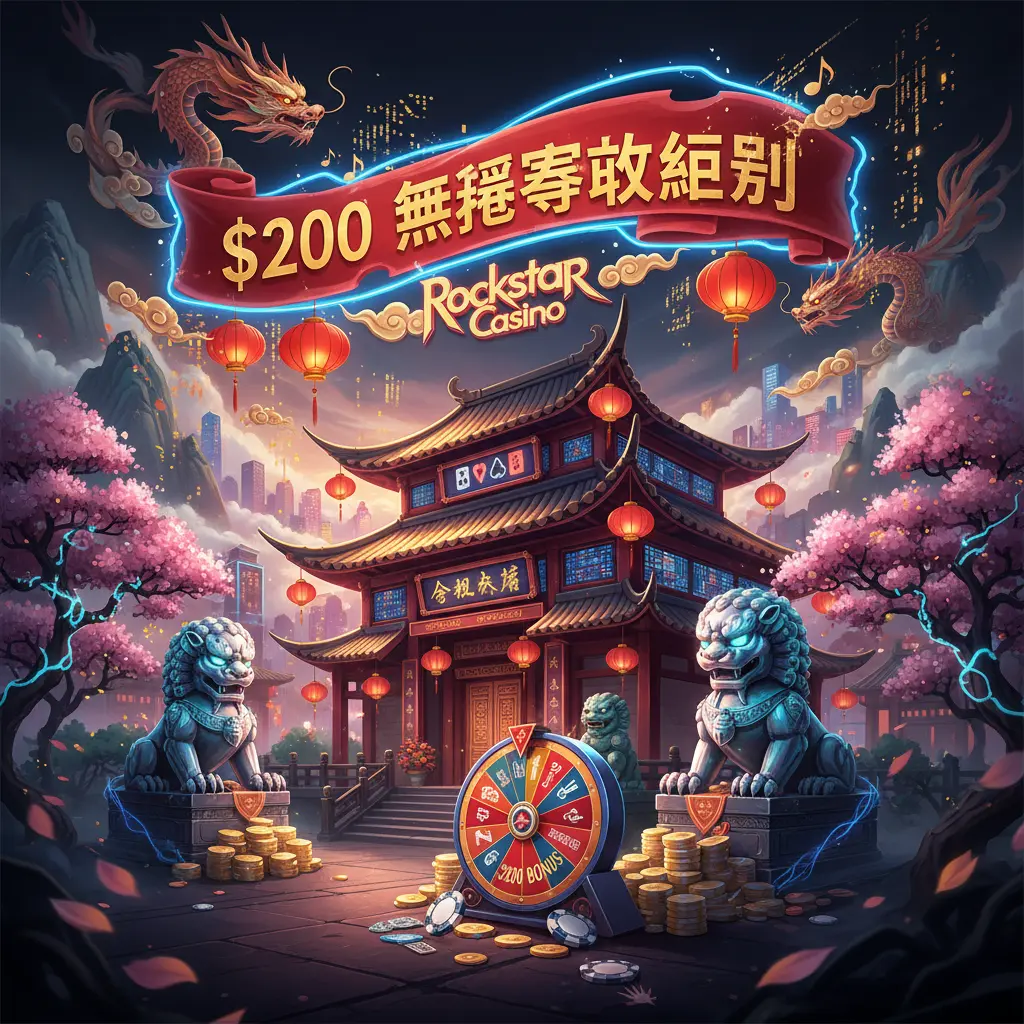 $200 no deposit bonus - Rockstar