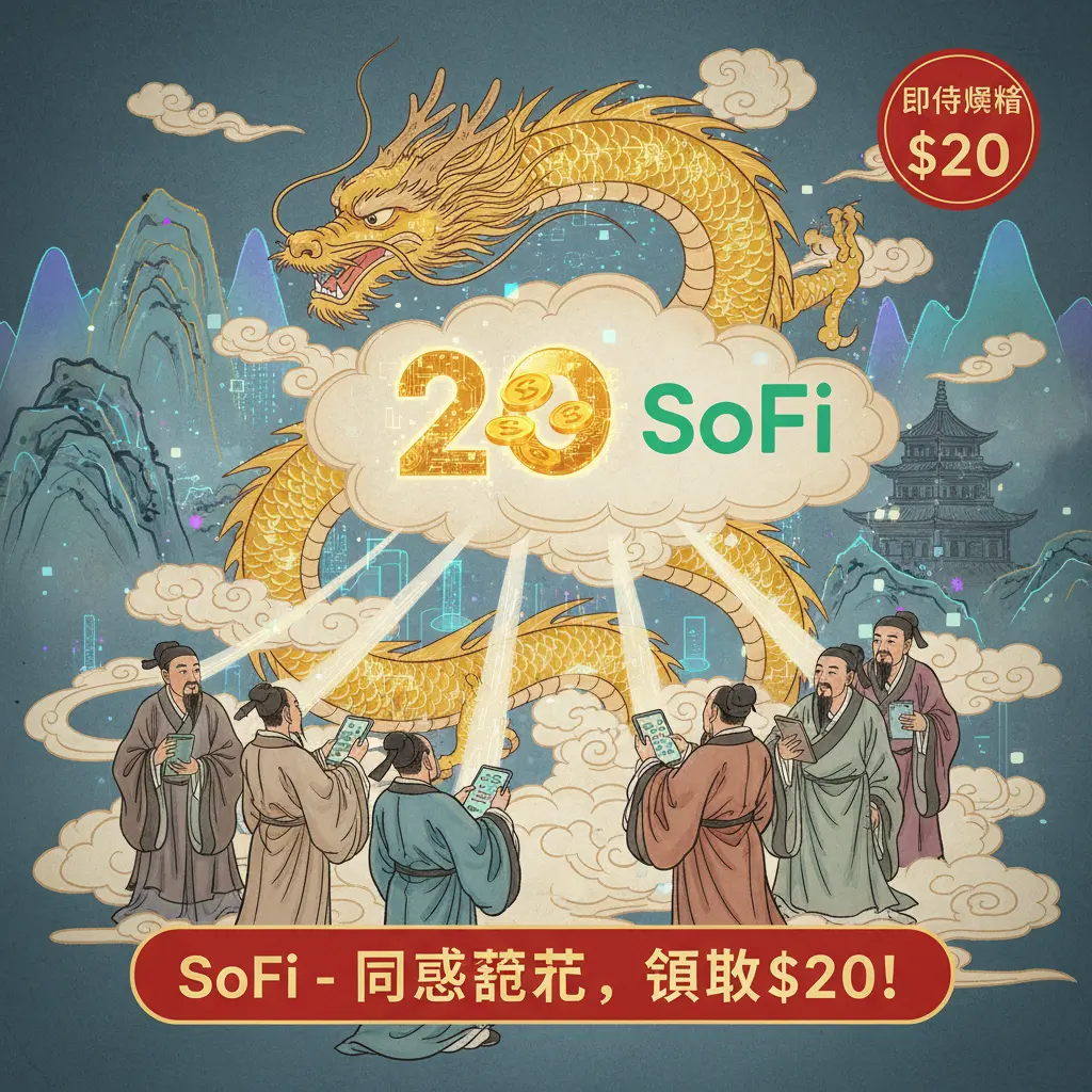 instant $20 sign up bonus - SoFi